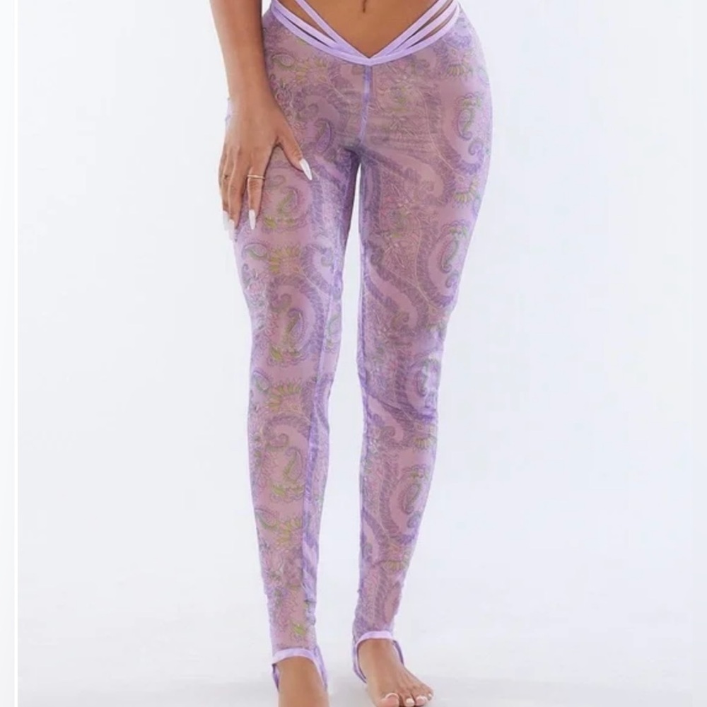 Keep It Trippy Purple Lavender Bohemian Paisley Print, SavageXFenty